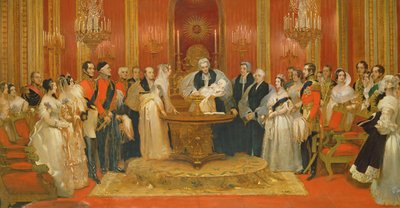 Bautizo de la Princesa Real de Charles Robert Leslie